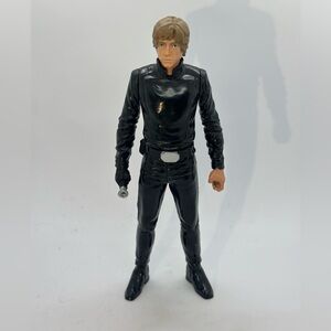 Black Action Figure with Lightsaber